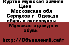 Куртка мужская зимняя › Цена ­ 15 000 - Московская обл., Серпухов г. Одежда, обувь и аксессуары » Мужская одежда и обувь   